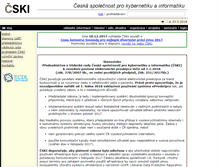 Tablet Screenshot of cski.cz